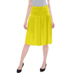 Aureolin - Midi Beach Skirt by FashionLane