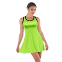 Chartreuse Green - Cotton Racerback Dress View1