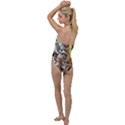 The Illustrated Alphabet - J - by LaRenard Go with the Flow One Piece Swimsuit View2