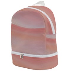 Pink Sky Zip Bottom Backpack by WILLBIRDWELL