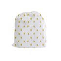 Bright Rose Motif Print Pattern Drawstring Pouch (Large) View1