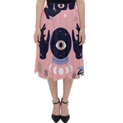 Astrology Classic Midi Skirt by designsbymallika
