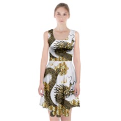Dragon Animals Monster Racerback Midi Dress by HermanTelo
