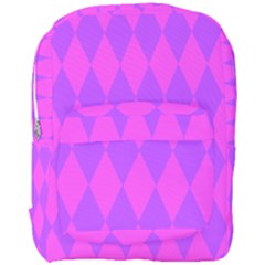 Purplepinkdiomands Full Print Backpack by DayDreamersBoutique