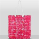 Mosaic Tapestry Full Print Rope Handle Tote (Large) View2