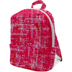 Mosaic Tapestry Zip Up Backpack by essentialimage
