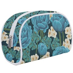 Blue Roses Makeup Case (large) by goljakoff