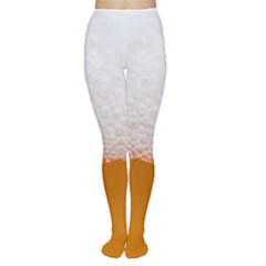 Beer Foam Bubbles Alcohol  Glass Tights by Amaryn4rt