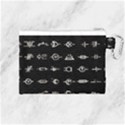 Electrical Symbols Callgraphy Short Run Inverted Canvas Cosmetic Bag (Medium) View2