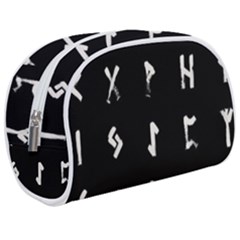 Elder Futhark Rune Set Collected Inverted Make Up Case (medium) by WetdryvacsLair