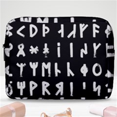 Complete Dalecarlian Rune Set Inverted Make Up Pouch (large) by WetdryvacsLair