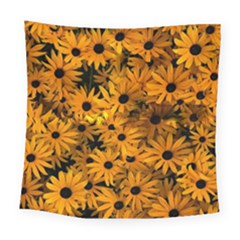 Rudbeckias  Square Tapestry (large) by Sobalvarro