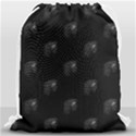 Arfican Head Sculpture Motif Print Pattern Drawstring Bag (Large) View1