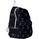 Arfican Head Sculpture Motif Print Pattern Foldable Lightweight Backpack View3