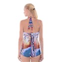Paysage D hiver Boyleg Halter Swimsuit  View2
