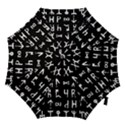 Macromannic Runes Collected Inverted Hook Handle Umbrellas (Medium) View1