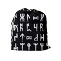 Macromannic Runes Collected Inverted Drawstring Pouch (XL) View2