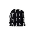 Medieval Runes Collected Inverted Complete Drawstring Pouch (Small) View2