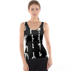 Medieval Runes Collected Inverted Complete Tank Top by WetdryvacsLair