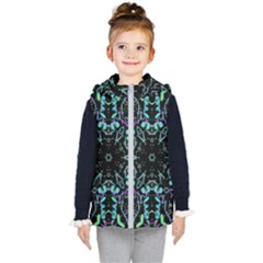 Kolodo Blue Cheer Kids  Hooded Puffer Vest by Sparkle