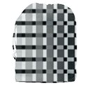 Nine Bar Monochrome Fade Squared Pulled Inverted Drawstring Pouch (3XL) View2