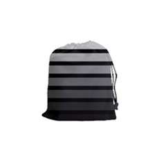 9 Bar Monochrome Fade Drawstring Pouch (small) by WetdryvacsLair