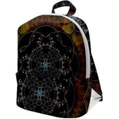 Mandala - 0005 - The Pressing Zip Up Backpack by WetdryvacsLair