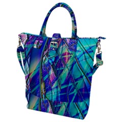 Title Wave, Blue, Crashing, Wave, Natuere, Abstact, File Img 20201219 024243 200 Buckle Top Tote Bag by ScottFreeArt