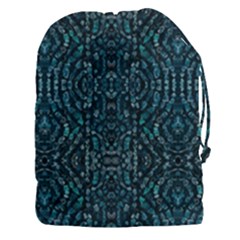 Fancy Stone Mosaic Print Pattern Drawstring Pouch (3xl) by dflcprintsclothing