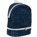 Fancy Stone Mosaic Print Pattern Zip Bottom Backpack View2