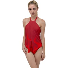 The Fire Go With The Flow One Piece Swimsuit by grafikamaria