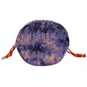 Purple and yellow abstract Drawstring Bucket Bag View3