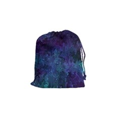 Glassy Melty Abstract Drawstring Pouch (small) by Dazzleway