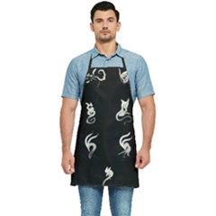 Katzen Cats Kitchen Apron by WetdryvacsLair