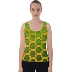 Hexagon Windows Velvet Tank Top by essentialimage