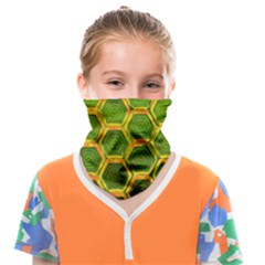 Hexagon Windows Face Covering Bandana (kids) by essentialimage