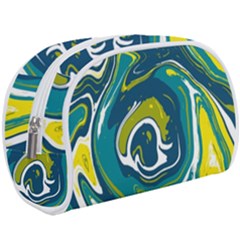 Vector Vivid Marble Pattern 14 Make Up Case (large) by goljakoff
