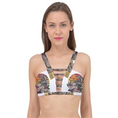 Possum - Mentally Sick Physically Thick Cage Up Bikini Top by Valentinaart
