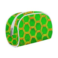Hexagon Windows Make Up Case (small) by essentialimage
