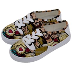 Buddy Christ Kids  Classic Low Top Sneakers by Valentinaart