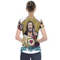 Buddy Christ Short Sleeve Front Detail Top View2