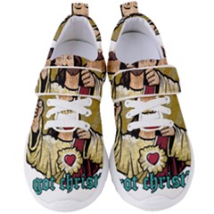 Buddy Christ Women s Velcro Strap Shoes by Valentinaart