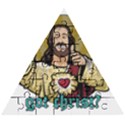 Buddy Christ Wooden Puzzle Triangle View1