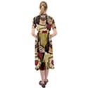 Buddy Christ Keyhole Neckline Chiffon Dress View2