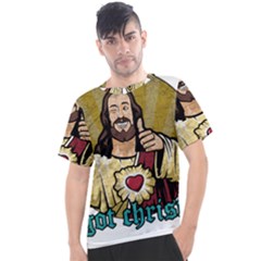 Buddy Christ Men s Sport Top by Valentinaart