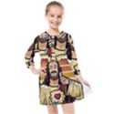 Got Christ? Kids  Quarter Sleeve Shirt Dress View1
