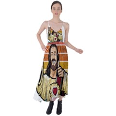 Got Christ? Tie Back Maxi Dress by Valentinaart