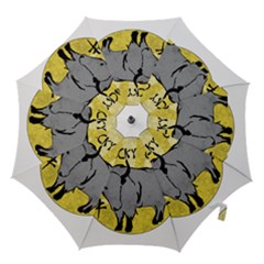 Chinese New Year ¨c Year Of The Ox Hook Handle Umbrellas (small) by Valentinaart