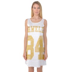 Orwell 84 Sleeveless Satin Nightdress by Valentinaart