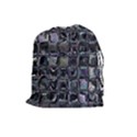 Funky Mosaic  Drawstring Pouch (Large) View1